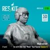 RESKIT RSF35-0020 Male driver for A/S-32A-31A Mule Tow Tractor (scene 1) (1 pcs) (3D Printed) (1/35)